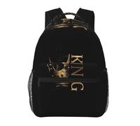 KUEhhhr King Zaino da uomo per computer portatile, da viaggio, escursionismo, campeggio, borsa casual, Re 02, One Size, Zaino daypack