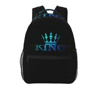 KUEhhhr King Zaino da uomo per computer portatile, da viaggio, escursionismo, campeggio, borsa casual, Re 05, One Size, Zaino daypack