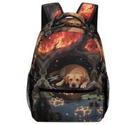 KUEhhhr Zainetto impermeabile per mammiferi con lontra europea, facile da pulire e organizer per studiare, Stile 8, One Size, Zaino daypack