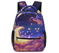 KUEhhhr Zaino con cielo notturno senza problemi, lavabile in lavatrice e ad asciugatura rapida, Stile-1, One Size, Zaino daypack