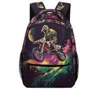 KUEhhhr Zaino da moto da cross per bambini, imbottito per il massimo comfort, può contenere libri/iPad/snack, Stile 9., One Size, Zaino daypack
