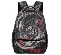 KUEhhhr Zaino ergonomico per bambini con bellissimo paesaggio - tema artistico del sole con cinghie per alleviare la pressione, Stile-12, One Size, Zaino daypack