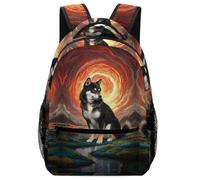KUEhhhr Zaino impermeabile a forma di gatto Persan, facile da pulire e organizer per studiare, Stile 11, One Size, Zaino daypack