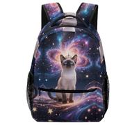 KUEhhhr Zaino impermeabile a forma di gatto Persan, facile da pulire e organizer per studiare, Stile 14 , One Size, Zaino daypack