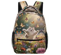 KUEhhhr Zaino impermeabile a forma di gatto Persan, facile da pulire e organizer per studiare, Stile:, One Size, Zaino daypack