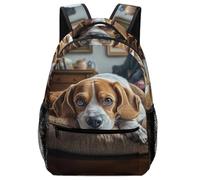 KUEhhhr Zaino impermeabile con mucca delle Highland e animali al pascolo, facile da pulire e per studiare, Stile 11, One Size, Zaino daypack