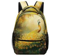 KUEhhhr Zaino impermeabile con mucca delle Highland e animali al pascolo, facile da pulire e per studiare, Stile 5, One Size, Zaino daypack
