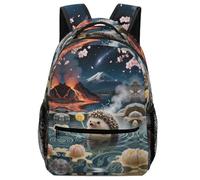 KUEhhhr Zaino impermeabile Manx Tailless Cat Animal - facile da pulire e organizer per studiare, Stile 4, One Size, Zaino daypack