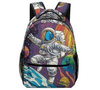 KUEhhhr Zaino per bambini con stampa di coccodrillo, per bambini, leggero, con due tasche laterali, Stile 11, One Size, Zaino daypack