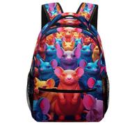 KUEhhhr Zaino per la casa accogliente di campagna consigliato dai genitori, durevole e facile da pulire, Stile 11, One Size, Zaino daypack