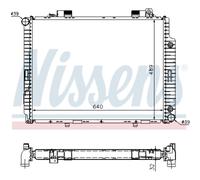 Kühler Motore Kühler Auto NISSENS Per Mercedes-Benz E-Class W210 S210