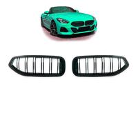 Kühlergrill Doppio Listello Griglia Frontale Per BMW Z4 G29 18 Nero Lucido ABS