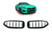 KÜHLERGRILL Doppio Steg Streckgitter Per BMW Z4 G29 AB 18 Nero Lucido
