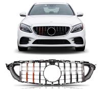 Kühlergrill Frontgrill Rot Carbon GT per Mercedes C-Klasse W205 2016-2020