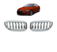 Kühlergrill Sportgrill Cromato Wabengitter Nero Per BMW 6er E63 E64 03-10