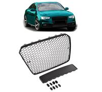 Kühlergrill Waben Grill Glanz Schwarz per Audi A5 B8 8T Facelift Front