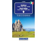 Kümmerly+Frey Regional-Strassenkarte 3 Südtirol 1:200.000: Mit Bozen, Trient und Venedig. Inkl. Stadtpläne, Ortsverzeichnis und Reiseinformationen