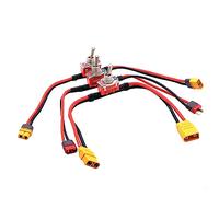 KUENCE Interruttore a Corrente Elevata ad Alto carico XT60 XT90 T-Plug Power ON-off Toggle 12/14AWG for eBike RC Airplane Adattatore di Collegamento Motore ESC (Color : XT60 Plug)