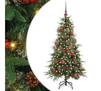 Künstlicher Weihnachtsbaum 150 cm faltbar - PE und PVC für Festtagsdeko - Ideal für Kleine Wohnungen und schnelle Dekoration