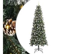 Künstlicher Weihnachtsbaum mit 300 s - 240 cm PVC & Stahl - Frostfester & stabiler Weihnachtsbaum für Wohnzimmer, Garten Oder Büro - Ideal für Familien & Feierlichkeiten