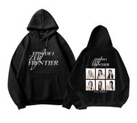 kueodao Felpa con Cappuccio NX26 1ST WorldTour Manica Lunga Supporti Musicali Merch for Uomo E Donna(Black-Thick,2XL)