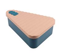 Kueohse 1 Contenitore per La Conservazione Degli Avanzi di Pizza Scatola Organizer per Pizza Blu