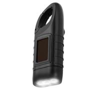 Kueohse 1 PCS Torcia A Manovella con Caricabatterie Solare, Torcia LED Ricaricabile D'Emergenza, Torcia da Sopravvivenza, Torcia per Attività Outdoor, A