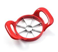 Kueohse 1 Pezzo Affettatore Versione Aggiornata Taglia A 8 Lame con Corer Grande Rosso In Plastica