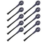 Kueohse 10 Pezzi di Ricambio Spazzole Laterali Compatibili per IQ Robot R101AE (RV1001AE), RV1100, RV1101, RV2011DRUS, RV912S, R100