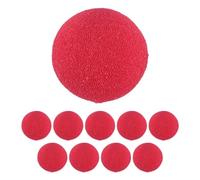 Kueohse 10 pezzi Spugna Clown Naso per feste, Natale, Halloween, costume , accessorio