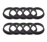 Kueohse 10 Pezzi Torta Stampo Mousse Crostata Rotondo Forma Dessert Torte Che Decorano Strumento Forato Cottura Cutter DIY Bakeware