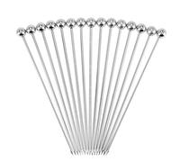 Kueohse 15 pezzi, 4 plettri riutilizzabili in acciaio , stuzzicadenti per antipasti