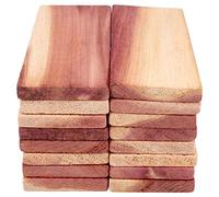 Kueohse 16 confezioni di blocchi di cedro per ,blocchi di cedro rosso per la conservazione, blocchi di cedro aromatici per e cassetto