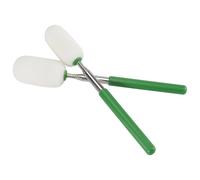 Kueohse 2 pezzi di spugna telescopica su , supporto per spugna per scultura in ceramica, strumento per rifiniture in ceramica