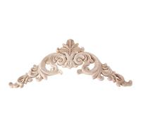 Kueohse 20 x 20 cm in gomma intagliato angolo Onlay Applique gabinetto non dipinto