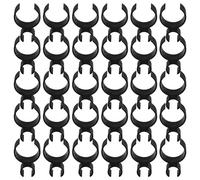 Kueohse 30 bottiglie di champagne con brillantini, clip di sicurezza, per candele, feste di Natale, cerimonia di matrimonio