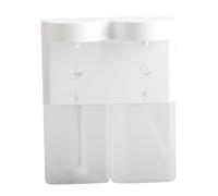 Kueohse 300ML Distributore Automatico di Sapone Doppio Sensore di Ricarica USB Dispenser di Sapone 3 Livelli Regolabili Montaggio A Parete per Bagno Schiuma Fuori + Schiuma Fuori