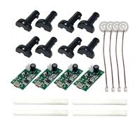 Kueohse 4 moduli umidificatori commutabili DC 5 V, scheda di controllo 'atomizzazione, nebulizzatore a ultrasuoni fai da te, micro interfaccia