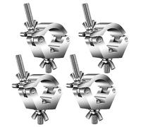 Kueohse 4Pack Stage Hall Hook Stage Light Clip Stage Lights Morsetto In Lega di Alluminio Truss Light Morsetti per Tubo/Tubo OD 28mm-36mm per Luci Par Faretti