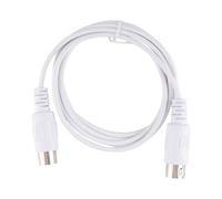 Kueohse 5 pin MIDI DIN PLUG Estensione a / 9.8ft - bianca