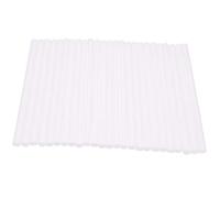 Kueohse 50 Pezzi di Aste di Centraggio per Torta nel Plastica Bianca per Costruzione e Impilamento di Torte un Più Livelli (Diametro 0,4 Pollici Lunghezza 9,5 Pollici)