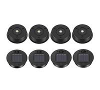 Kueohse 8 Pezzi di Ricambio per Luci Solari Top Lanterna Solare Pezzi di Ricambio LED Pannello Solare Lanterna Luci Coperchio per Decorazioni da Appendere All'Aperto