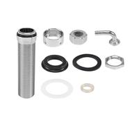 Kueohse 92,5 mm di Acciaio Inossidabile Gomito Gambo Rubinetto Della Birra Alla Spina Accessori Rubinetto Della Birra con Diametro 8 Mm per Fusto di Birra