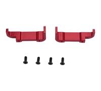 Kueohse Accessori per batteria RC auto, supporto da parete, adatto per 144001 1/14 4WD RC, rosso