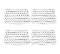 Kueohse Accessorio 4 Cuscinetti di Ricambio PCS per Steam Mop S1000, S1000A, S1000C, S1000WM, S10001C, Antisporco, Microfibra Lavabile e Riutilizzabile
