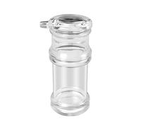 Kueohse Acrilico trasparente salsa di soia olio d'oliva bottiglia griglia distributore mixer tazza 100 ml