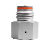 Kueohse Adattatore per regolatore di pressione Soda-CO2, cilindro femmina TR21-4 soda su serbatoio G1/2-Co2, facile da installare, facile da usare