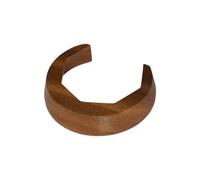 Kueohse Adatto per Accessori per Macchine da Caffè Serie E61 Testa di Erogazione Antiscottatura In Legno Massello di Noce Scudo Termico