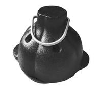 Kueohse Affumicatore In Ghisa Roster per Aglio, Torrefazione per Aglio, Scatola per Affumicatore, Torrefazione per Aglio In Ghisa Pre-Stagionato per Griglia, per Barbecue