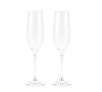 Kueohse Calice nel Vetro Tostato Regalo per Brindisi con Bicchieri di Champagne Personalizzati da 2 Pezzi per Bicchieri da Sposa